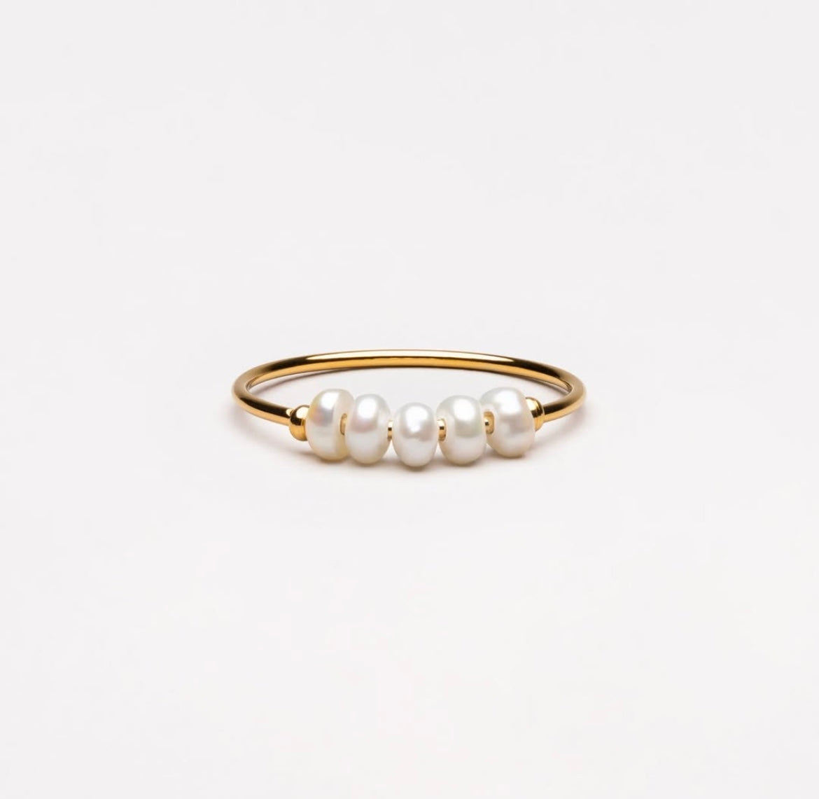 434 | PEARL RING | GOLD