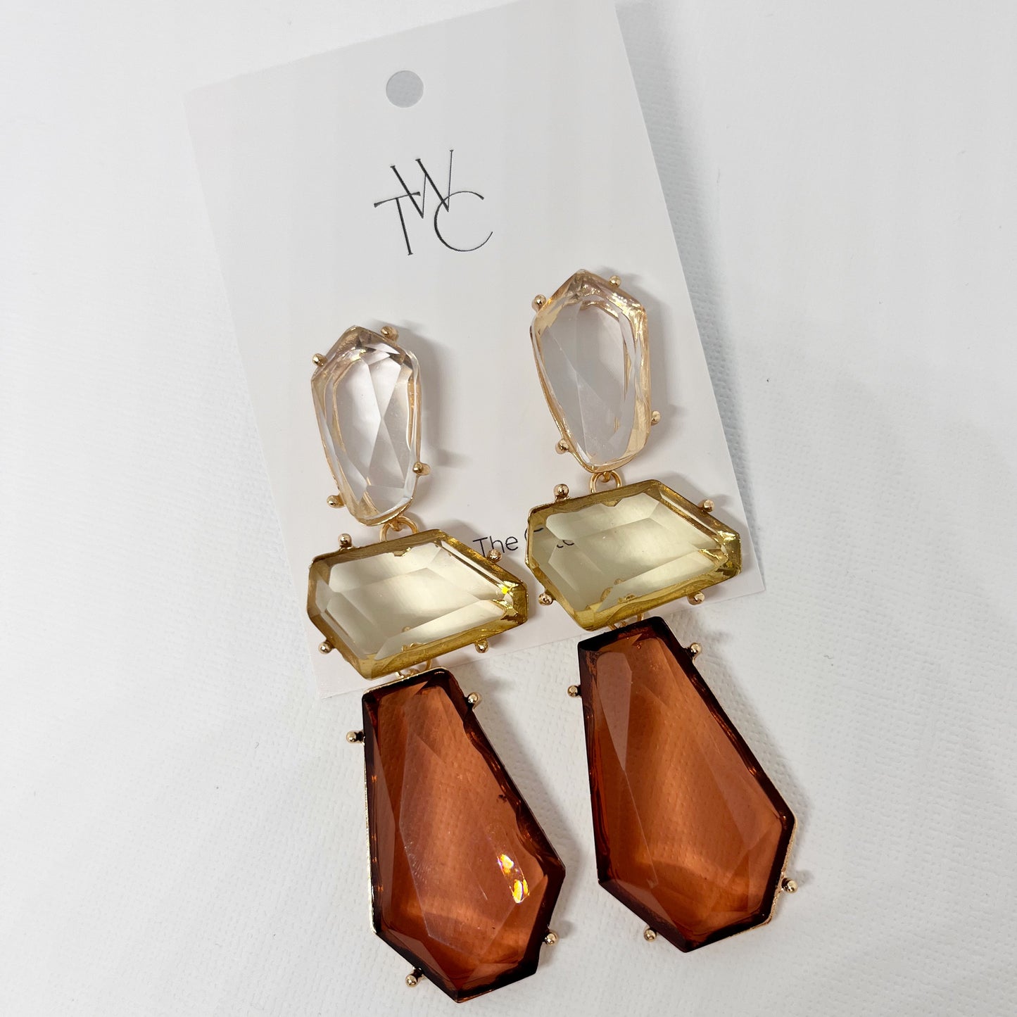 530 | DAHLIA EARRINGS | GARNET