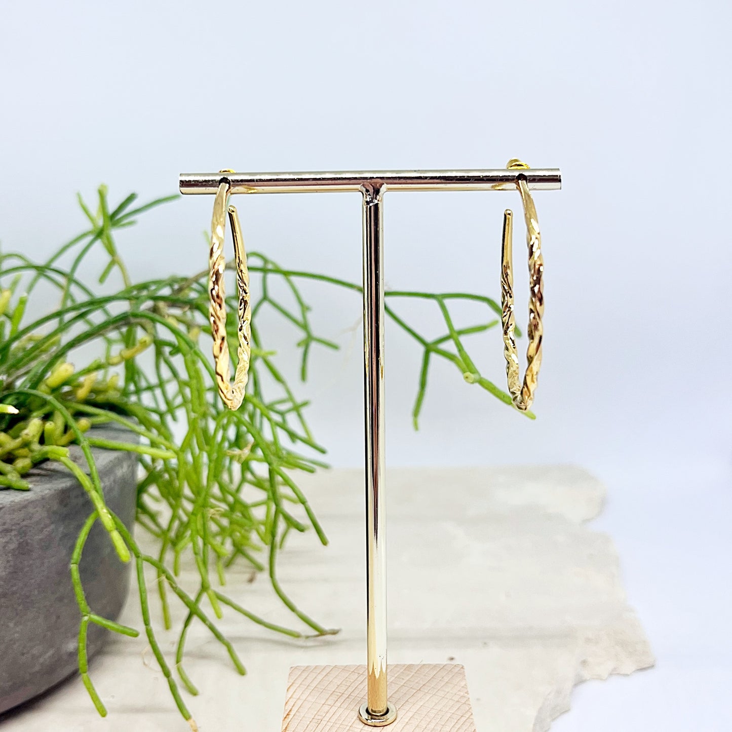 570 | DANIELA HOOP EARRINGS | GOLD