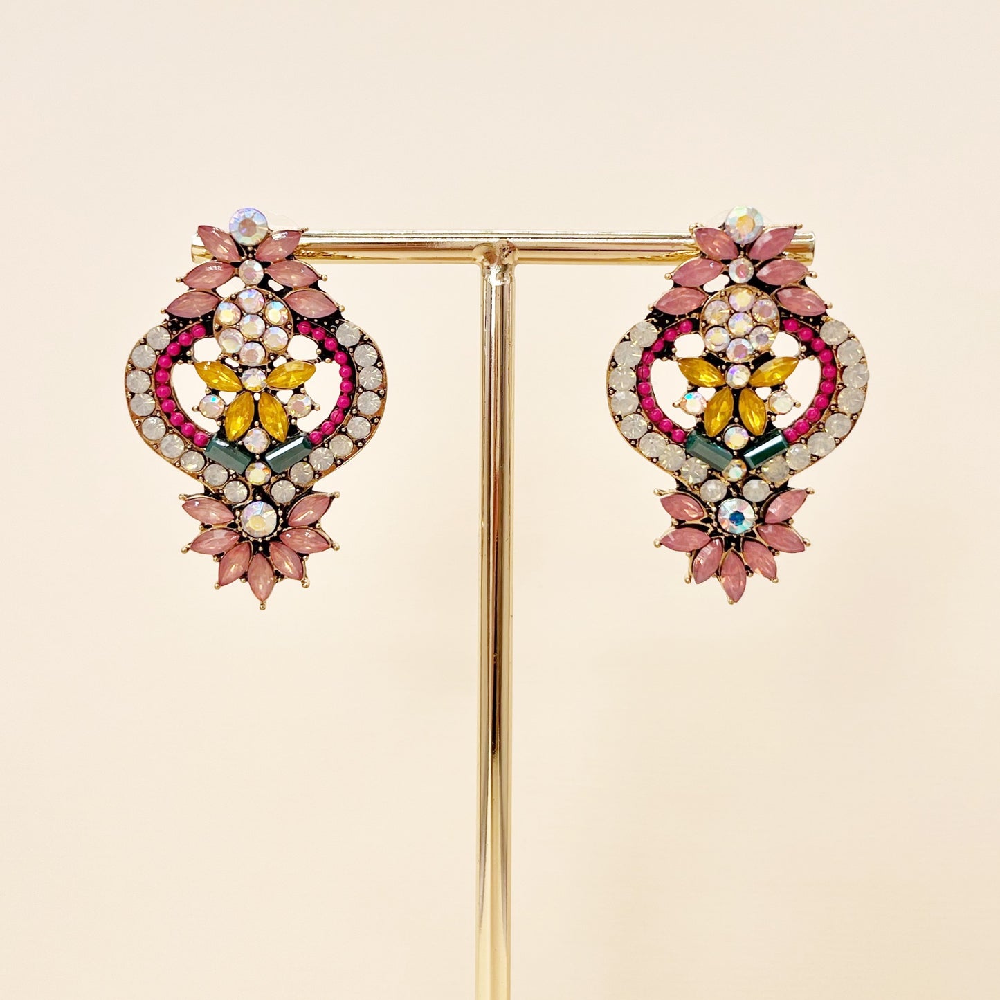 656 | FERNANDA EARRINGS | PINK