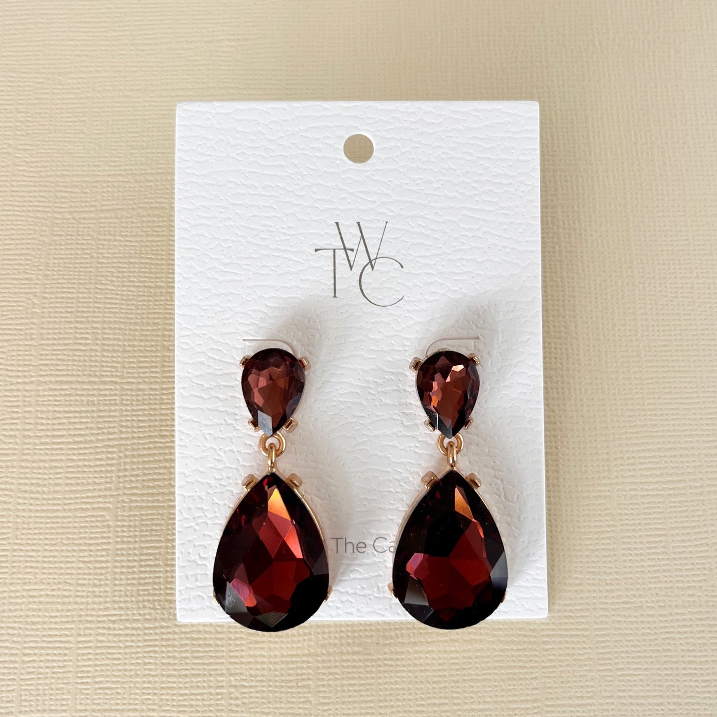 650 | AMELIA EARRINGS | AUTUMN BROWN