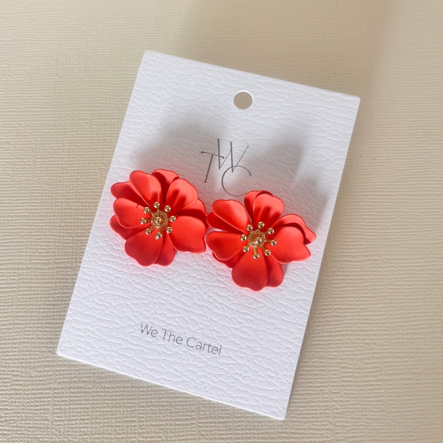 726 | COLETTE EARRINGS | ORANGE