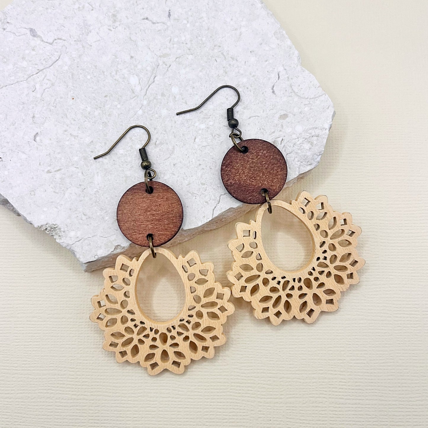 664 | DOROTHY FILIGREE EARRINGS | NATURAL