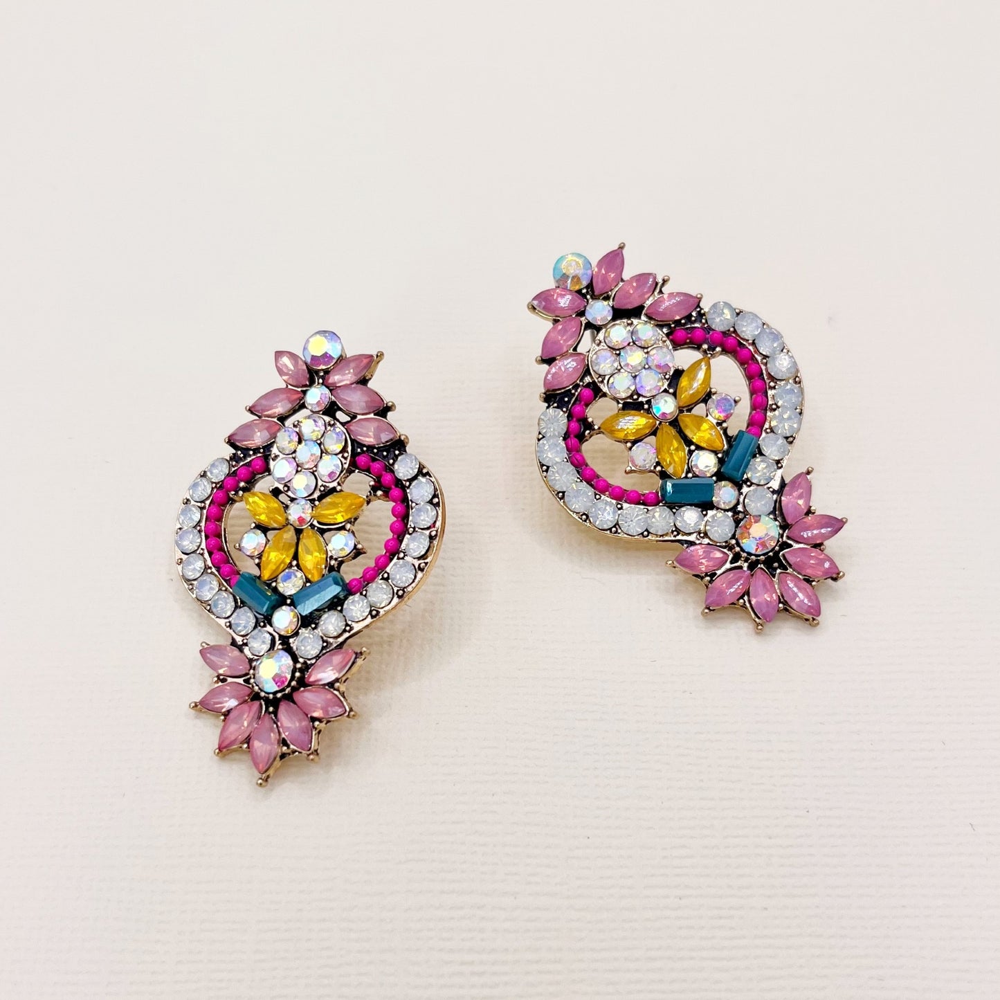 656 | FERNANDA EARRINGS | PINK
