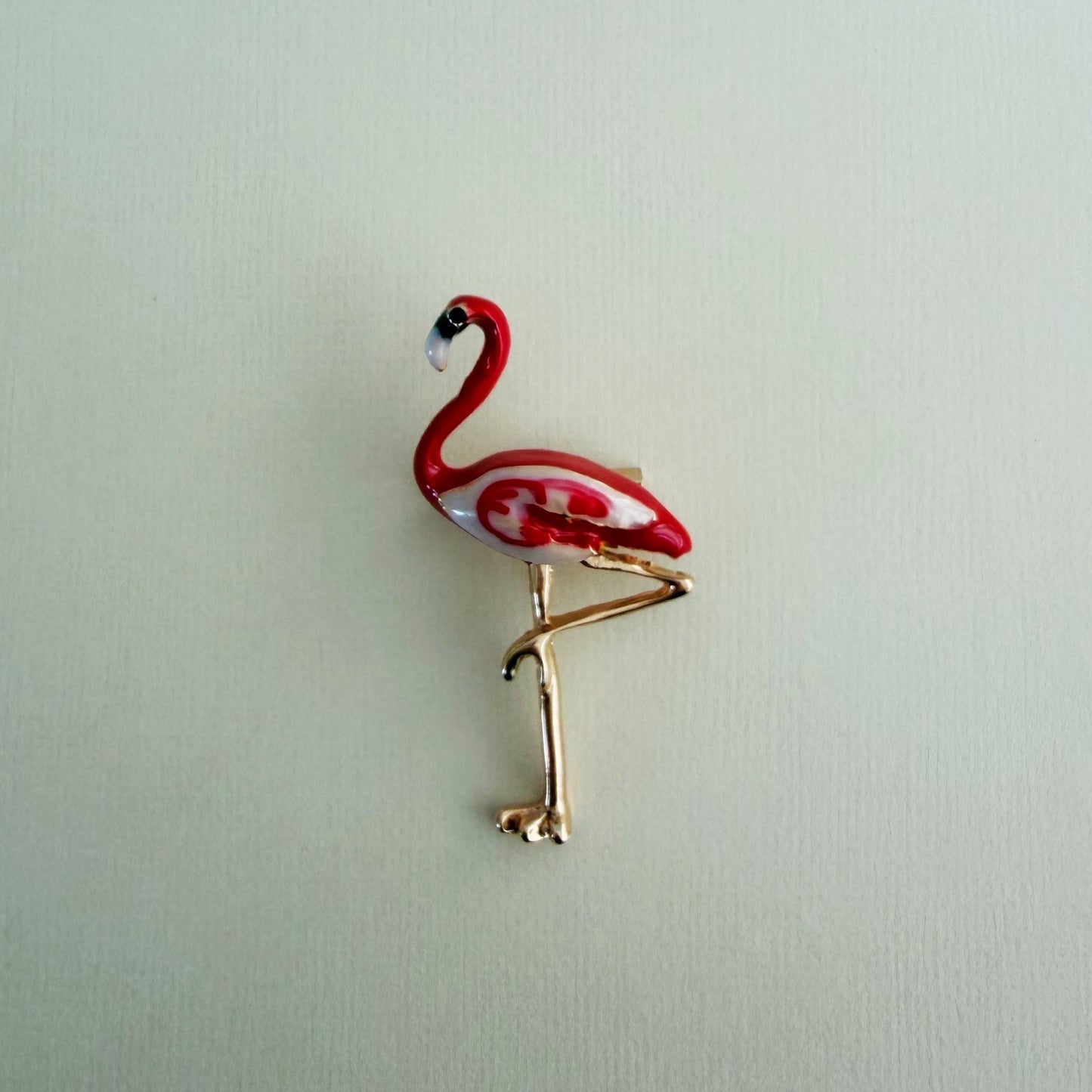 862 | FLAMINGO BROOCH | PINK