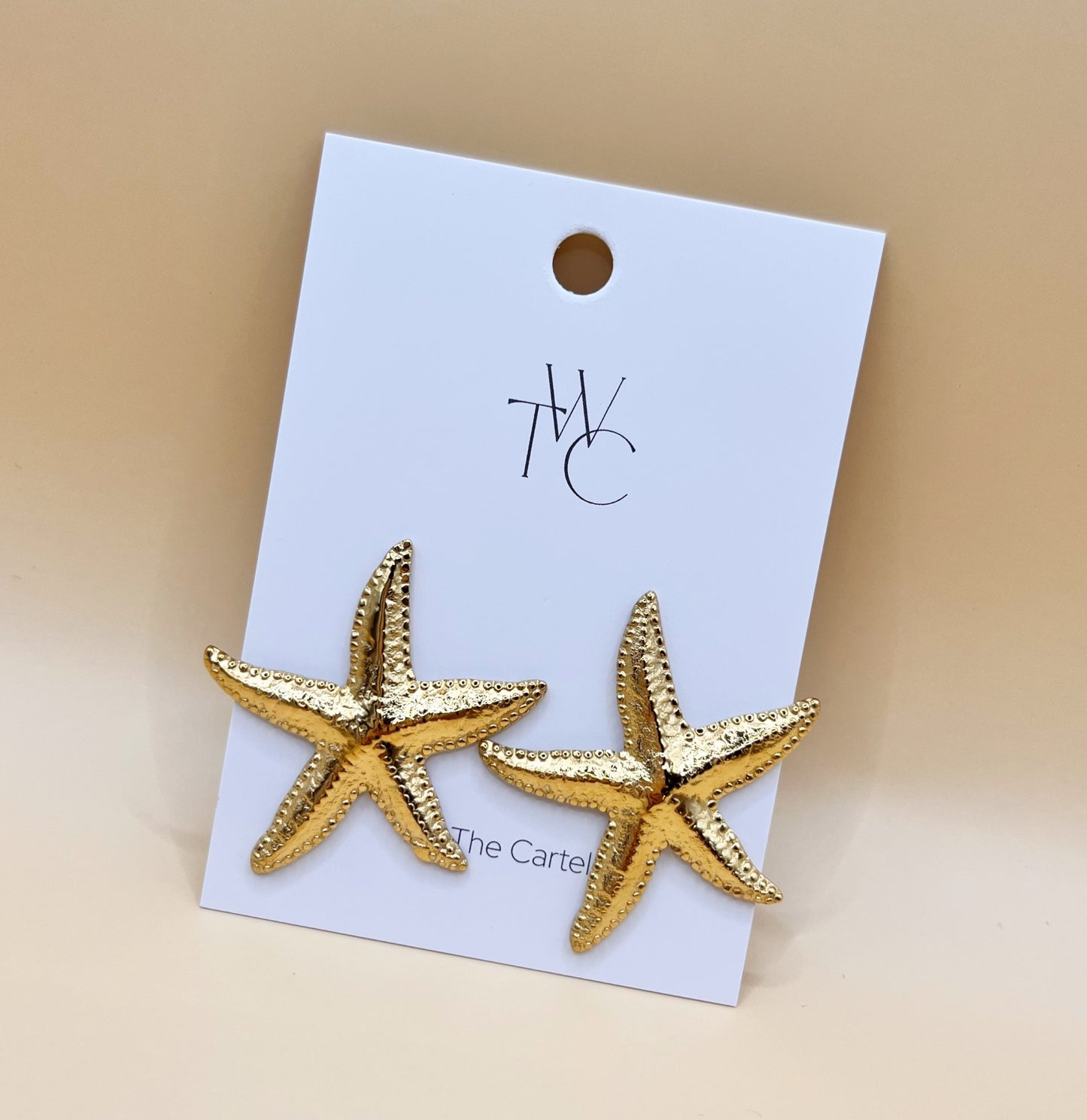 608 | STARFISH EARRINGS | GOLD