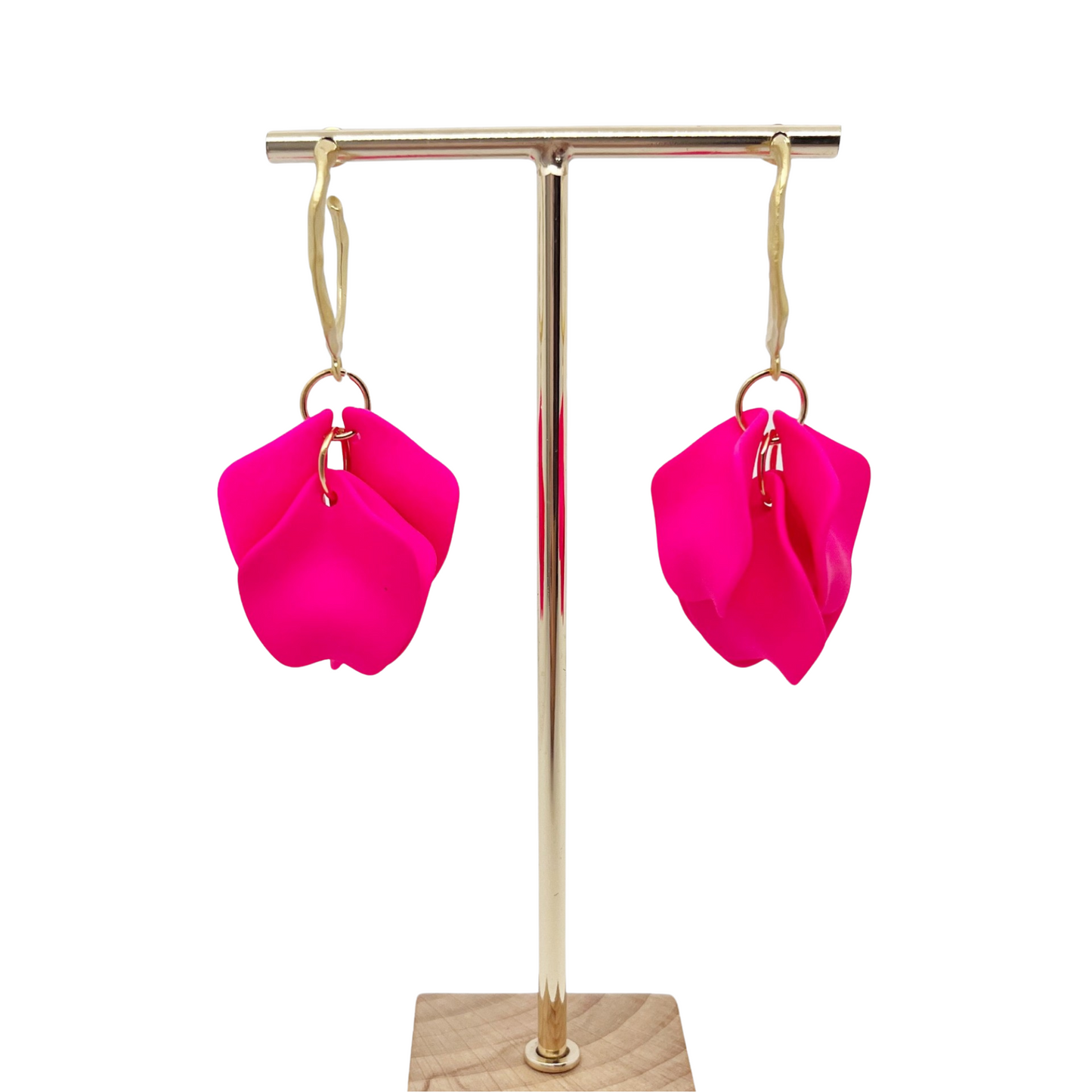 507 | LOUISA EARRINGS | HOT PINK