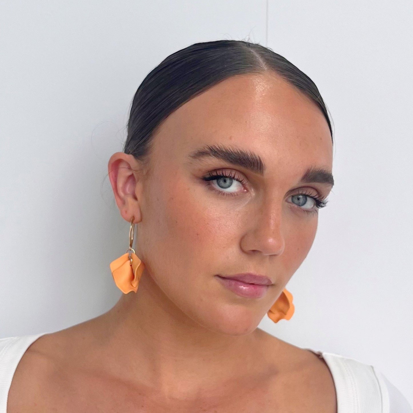 183 | LOUISA EARRINGS | MELON