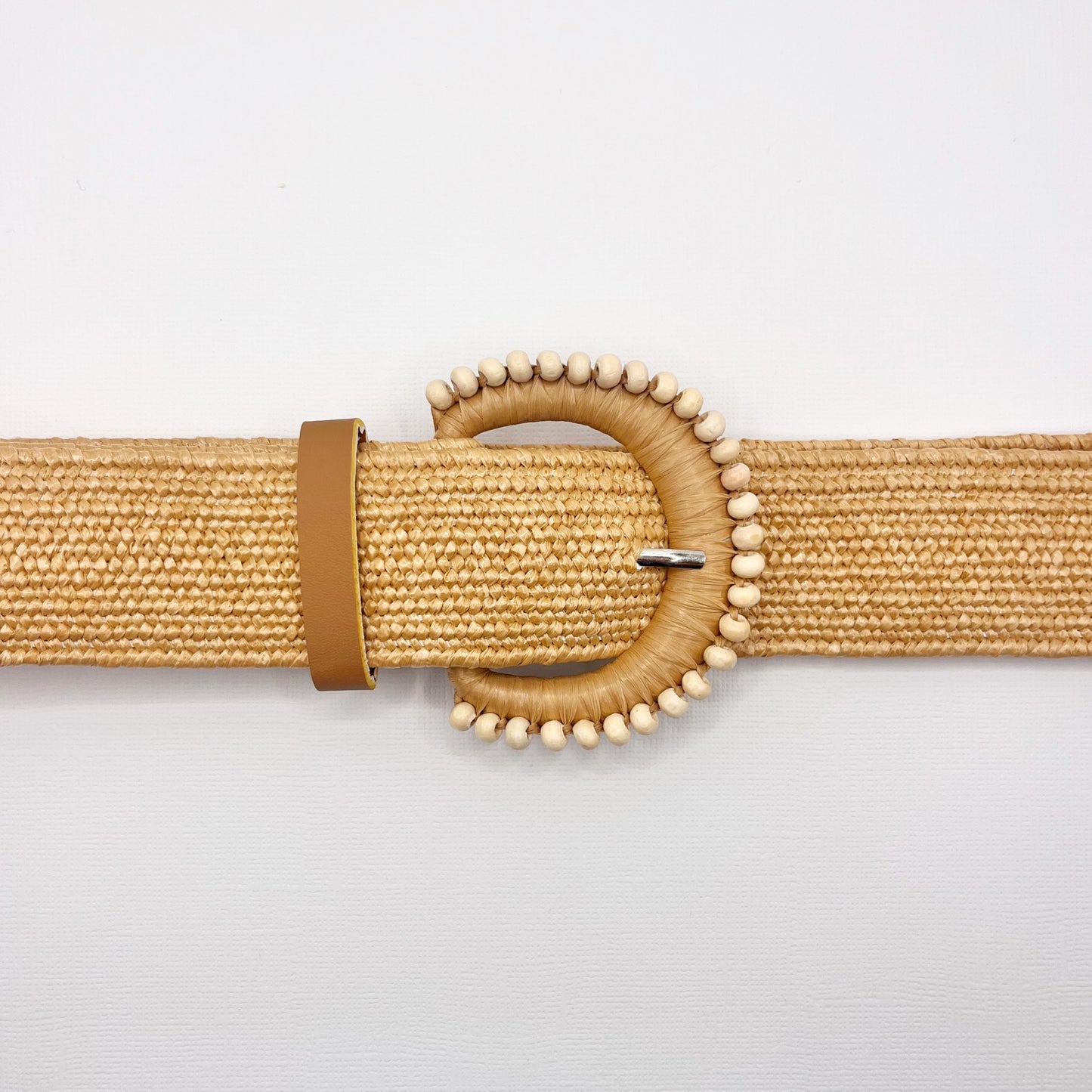612| LUCILLE ELASTIC BELT | NATURAL
