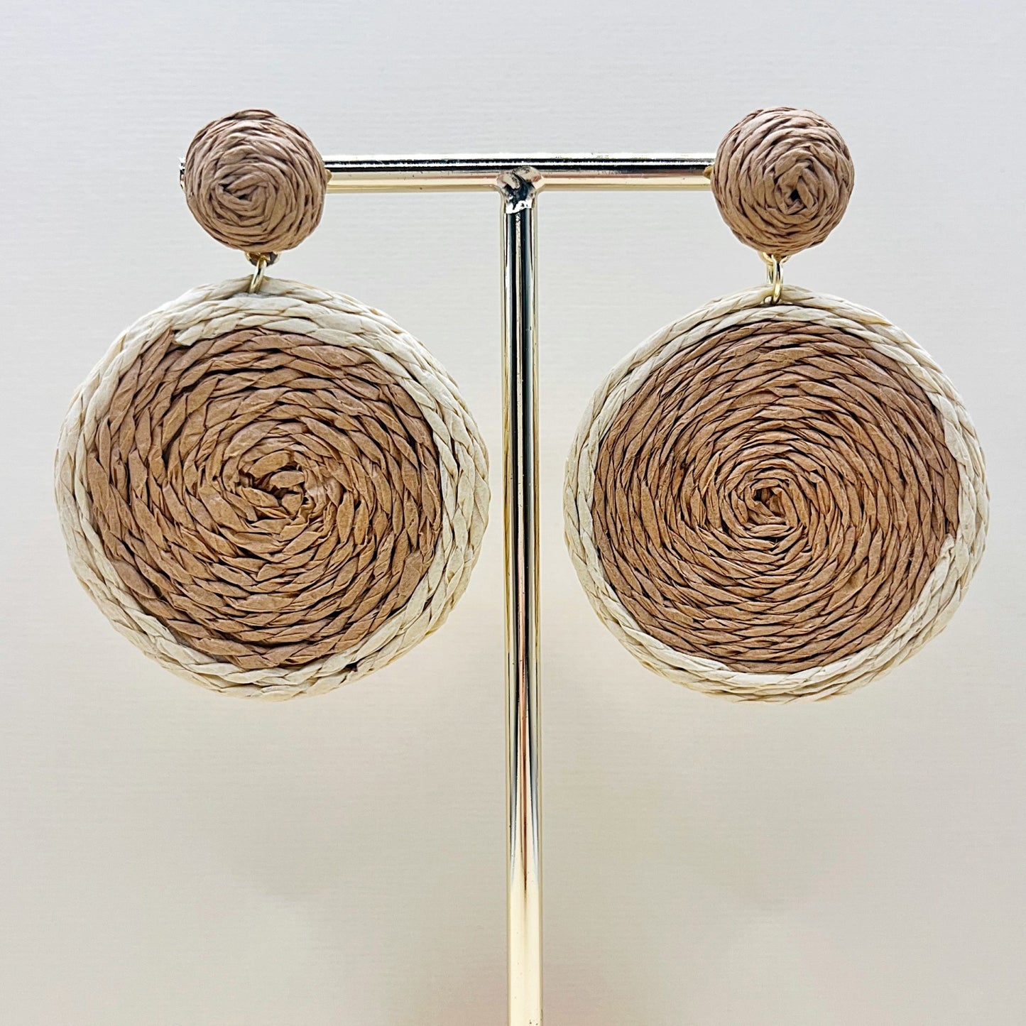 667 | MARTHA EARRINGS | CREAM/NATURAL