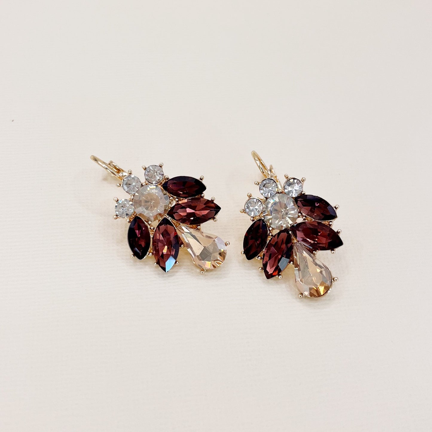 647 | PHOENIX EARRINGS | AUTUMN GARNET