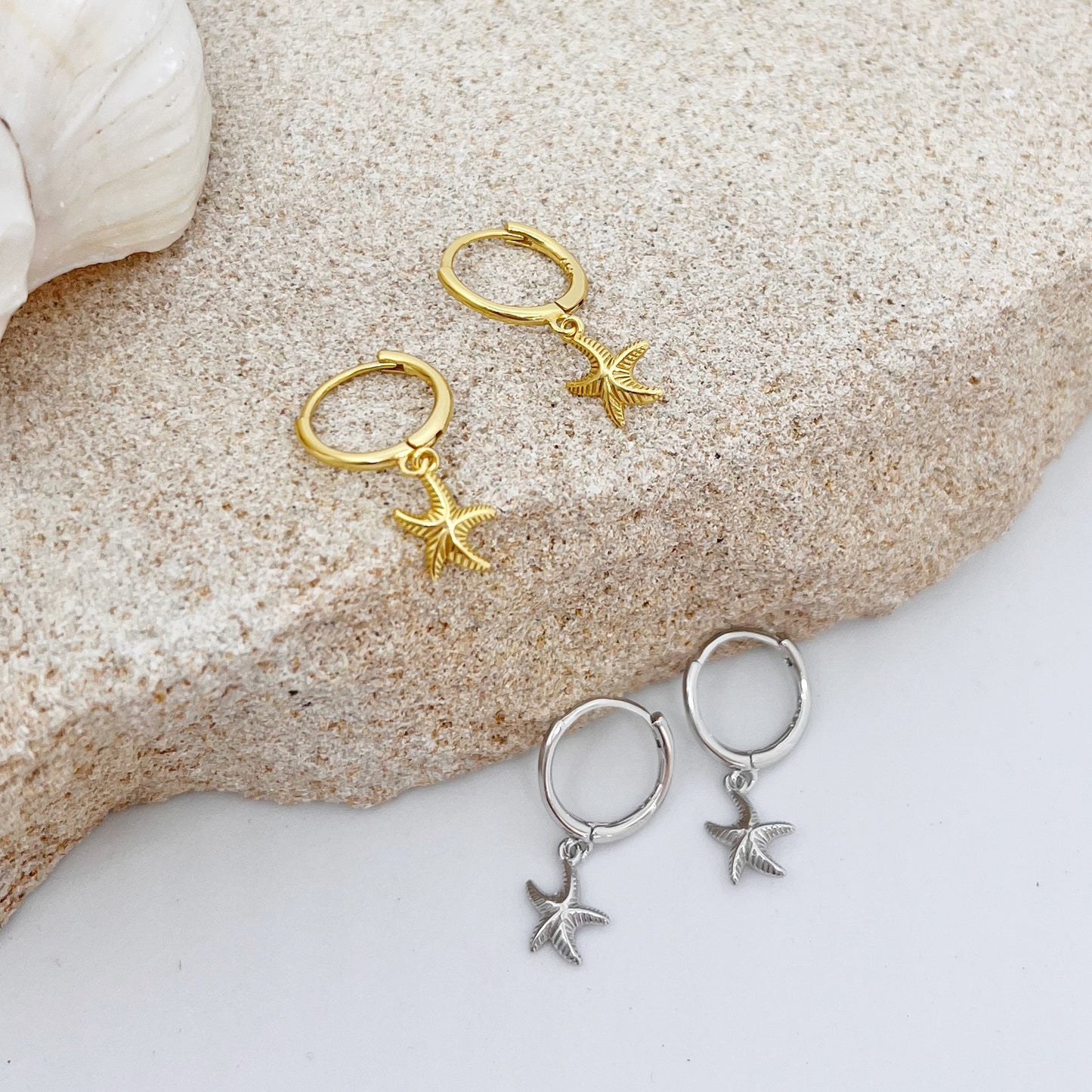 518 | STARFISH HUGGIES | SILVER