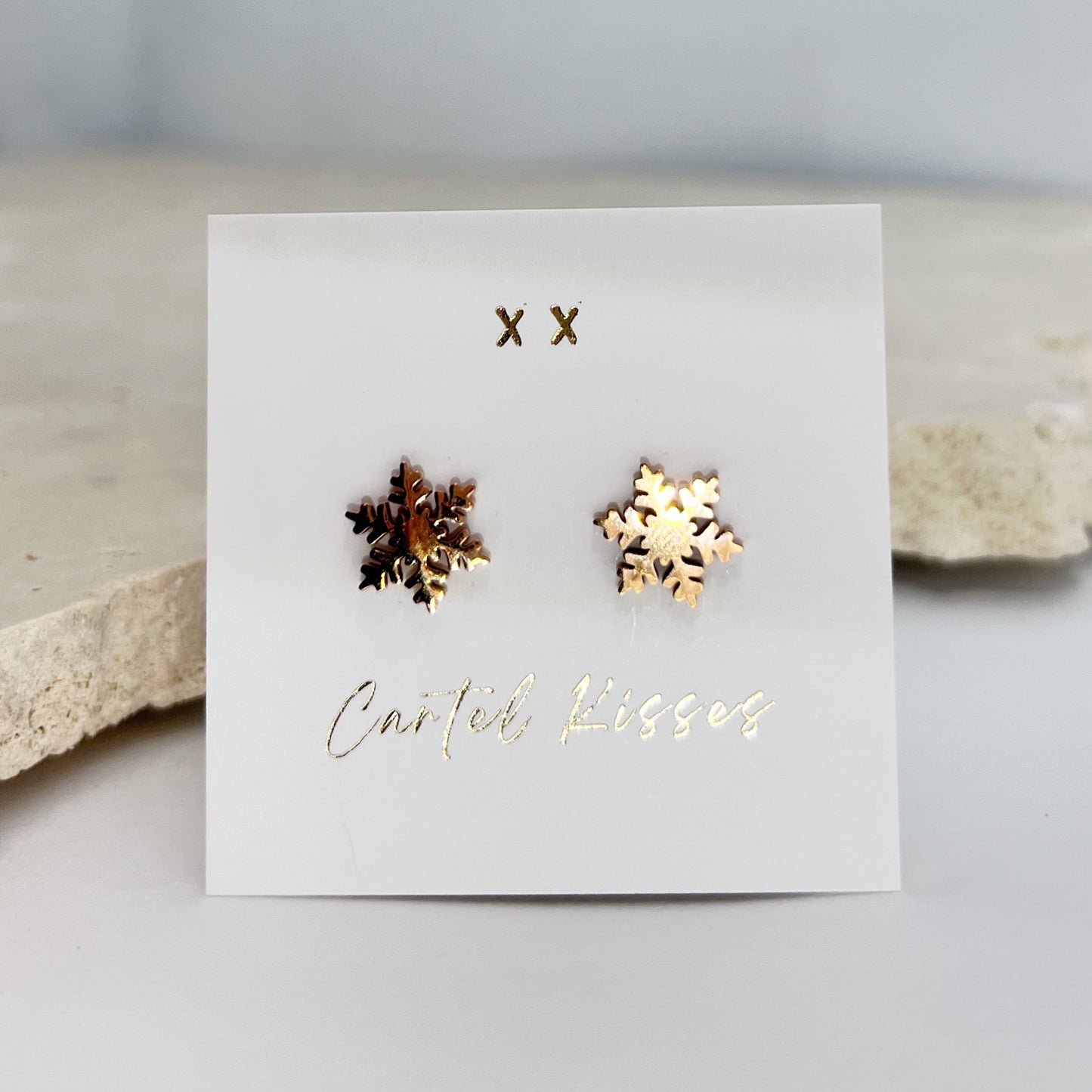 256 | SNOWFLAKE STUDS | CARTEL KISSES