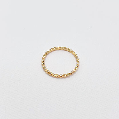 600 | BETTY BEADED RING | GOLD