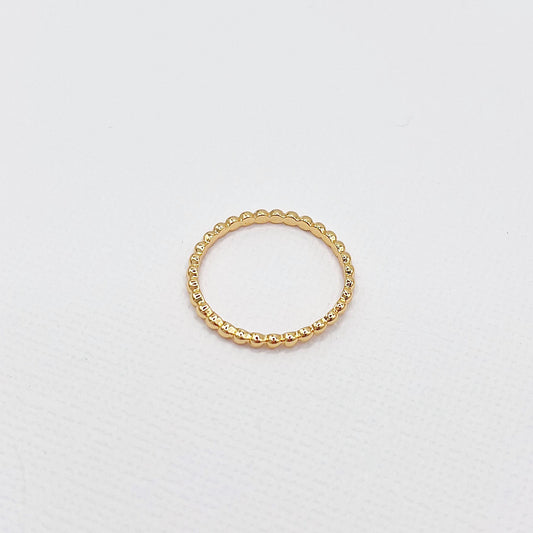 600 | BETTY BEADED RING | GOLD