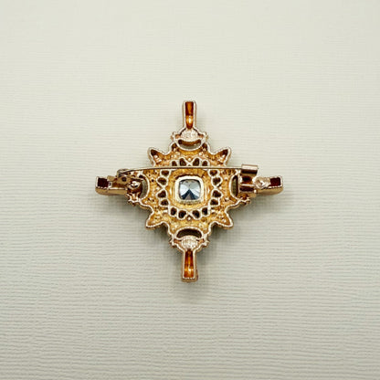807 | REGAL EMBELLISHED BROOCH
