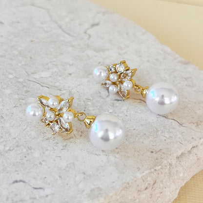 703 |  Juniper Earrings | Gold