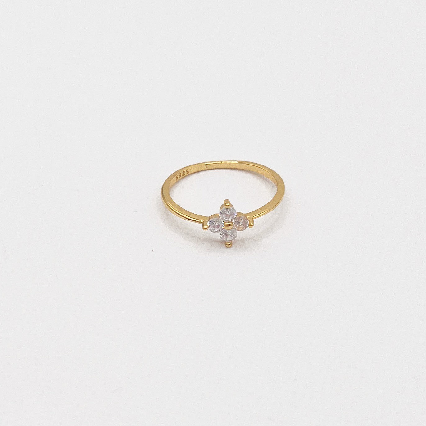 601 | GRACE FLOWER RING | GOLD