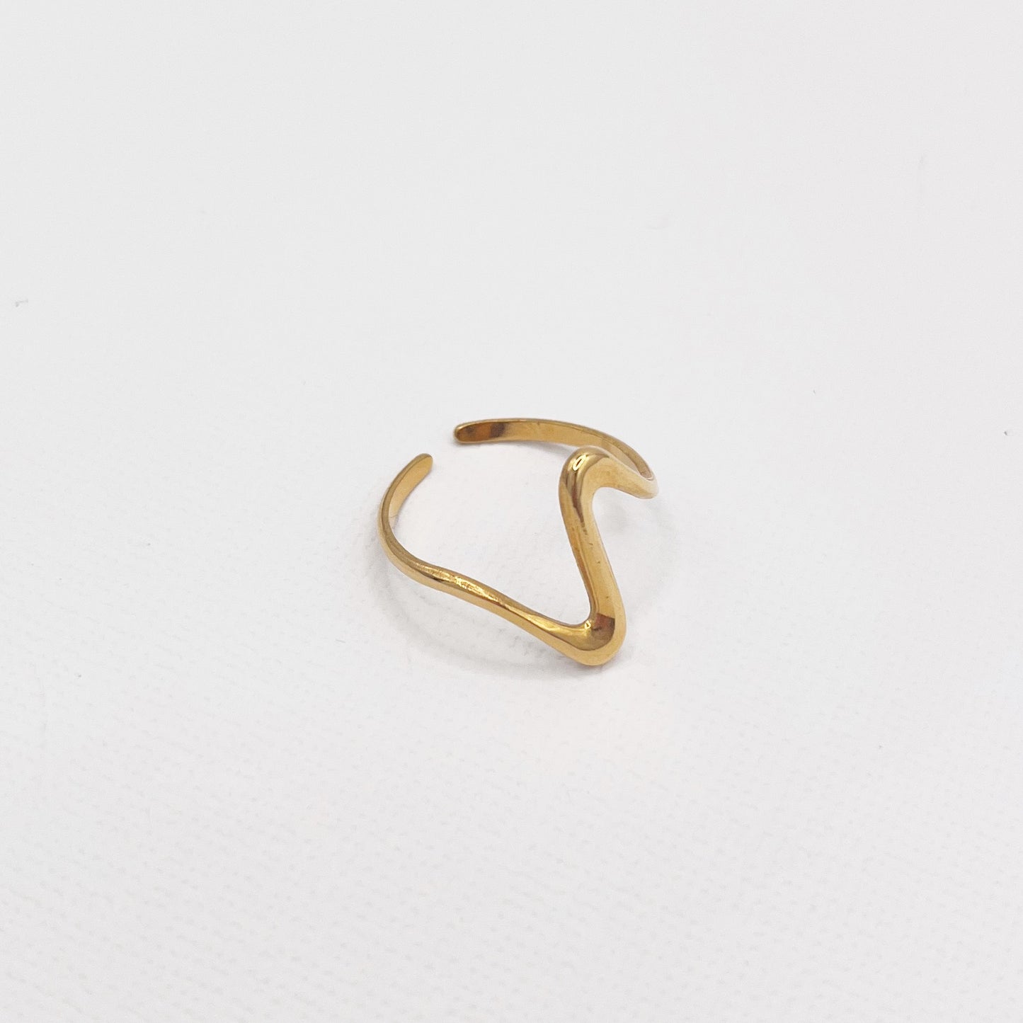 597 |  ZIG ZAG RING | GOLD