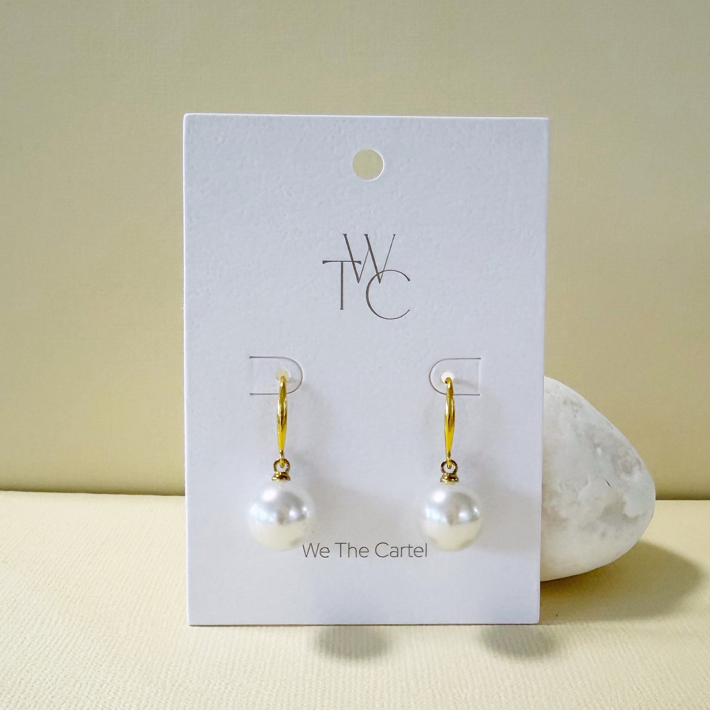 856 |  MURPHY PEARL EARRINGS | GOLD