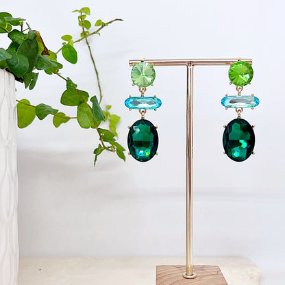 407 | ESTHER EARRINGS | EMERALD