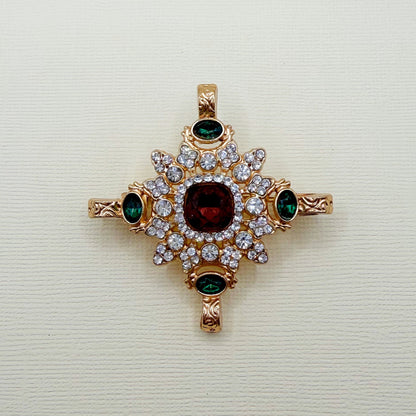 807 | REGAL EMBELLISHED BROOCH