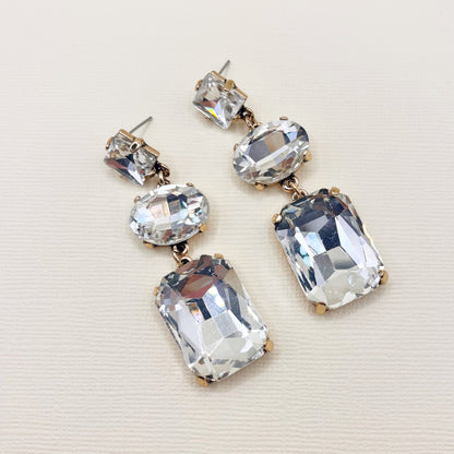 528 | ELIZABETH EARRINGS | DIAMOND WHITE