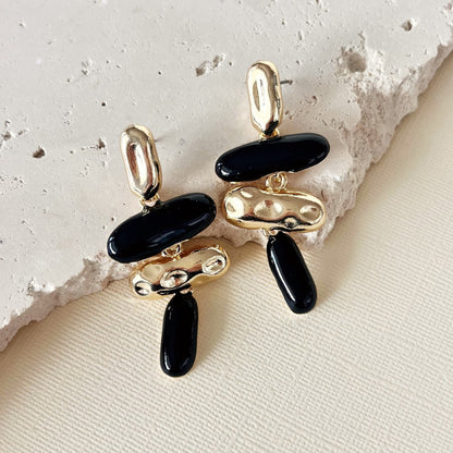 786 |  ISADORA EARRINGS | BLACK