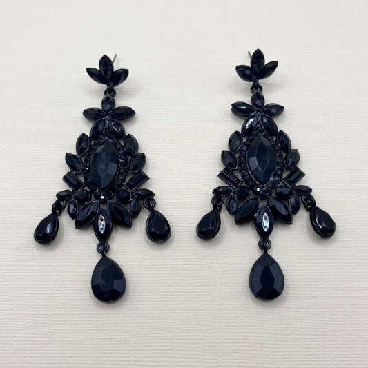 673 | AGNES EARRINGS | BLACK