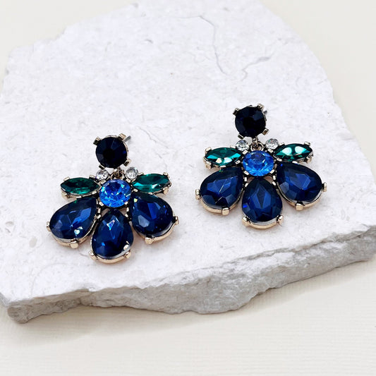 700 | BLOSSOM EARRINGS | BLUE