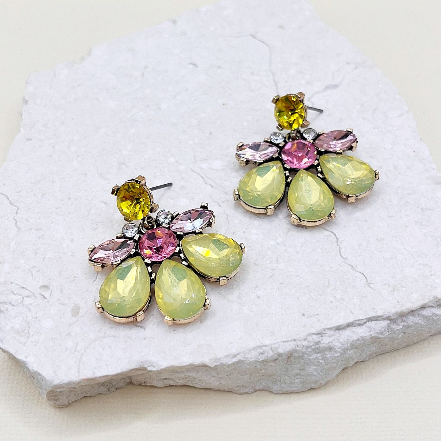 699 | BLOSSOM EARRINGS | YELLOW