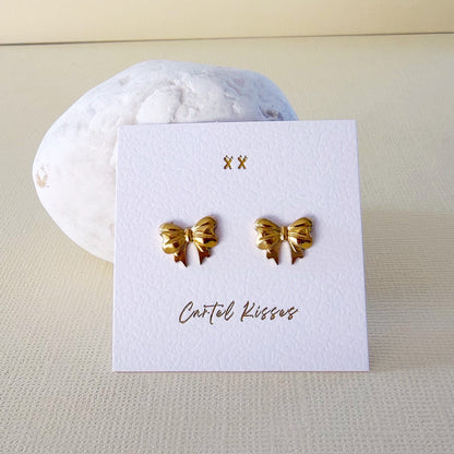 841 | BONNIE BOW EARRINGS | CARTEL KISSES