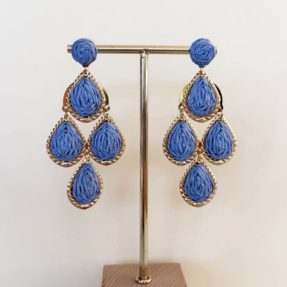 864 | CHELSEA EARRINGS | POWDER BLUE