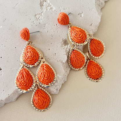756 | CHELSEA EARRINGS | ORANGE