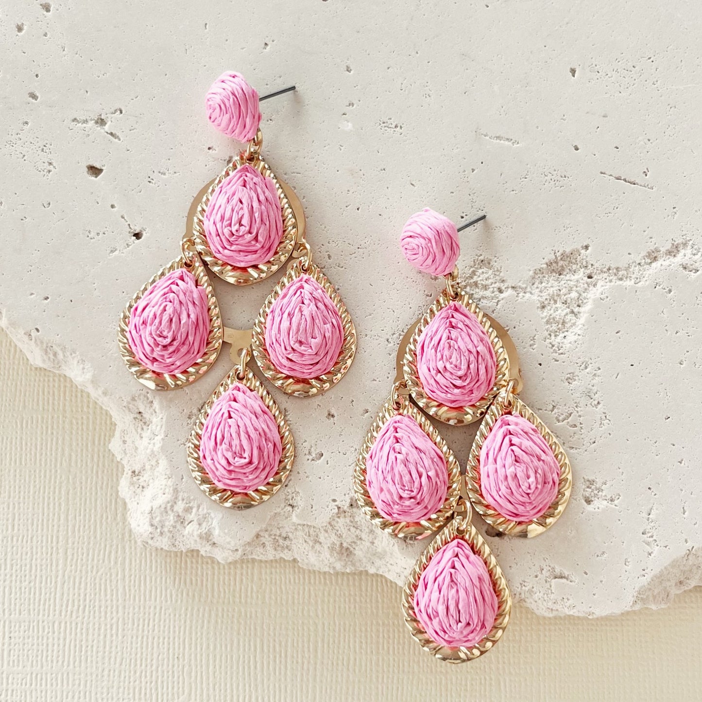 753 | CHELSEA EARRINGS | PINK
