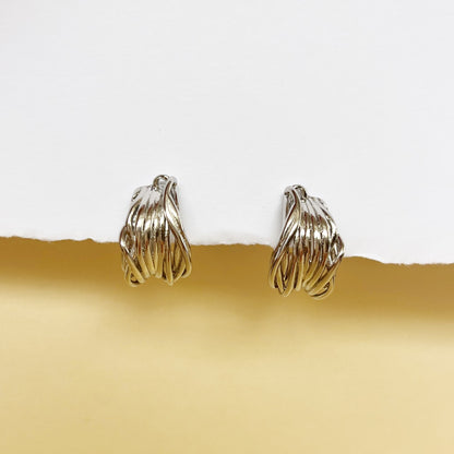762 |  CLARKE EARRINGS  | SILVER