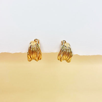 744 |  CLARKE EARRINGS  | GOLD