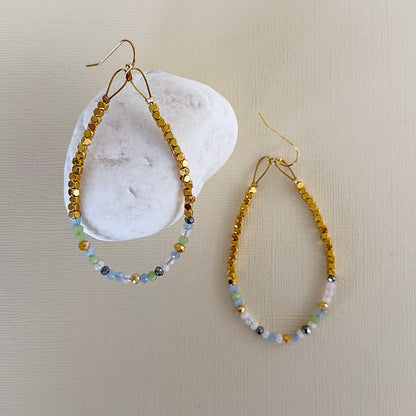 887 | COVE BEADED EARRINGS | MULTICOLOURED