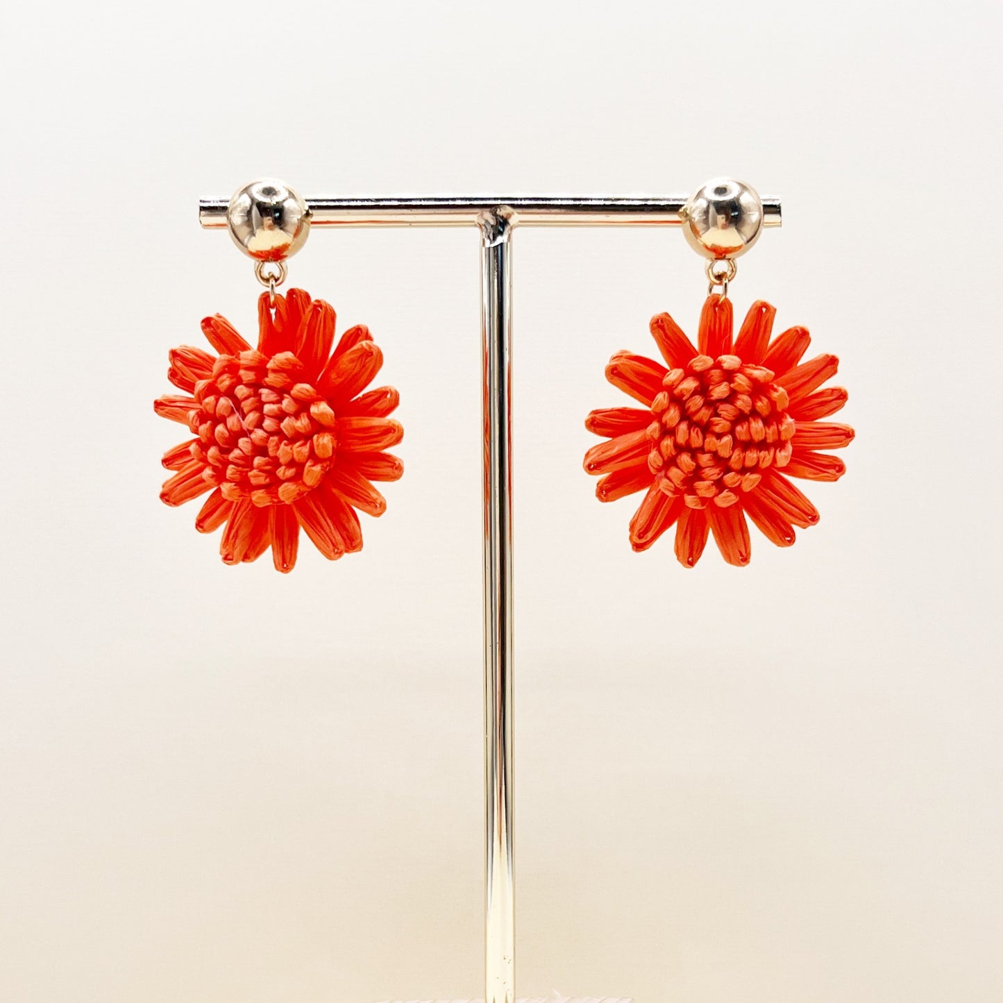 630 | DAFFODIL EARRINGS | ORANGE