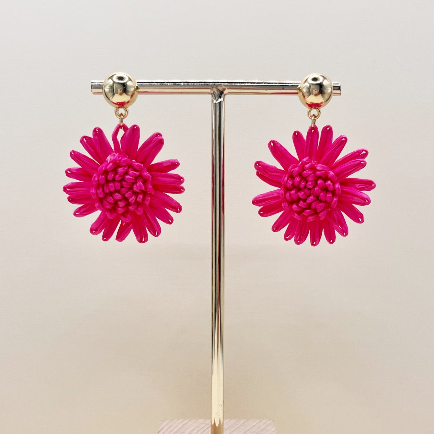 631 | DAFFODIL EARRINGS | PINK