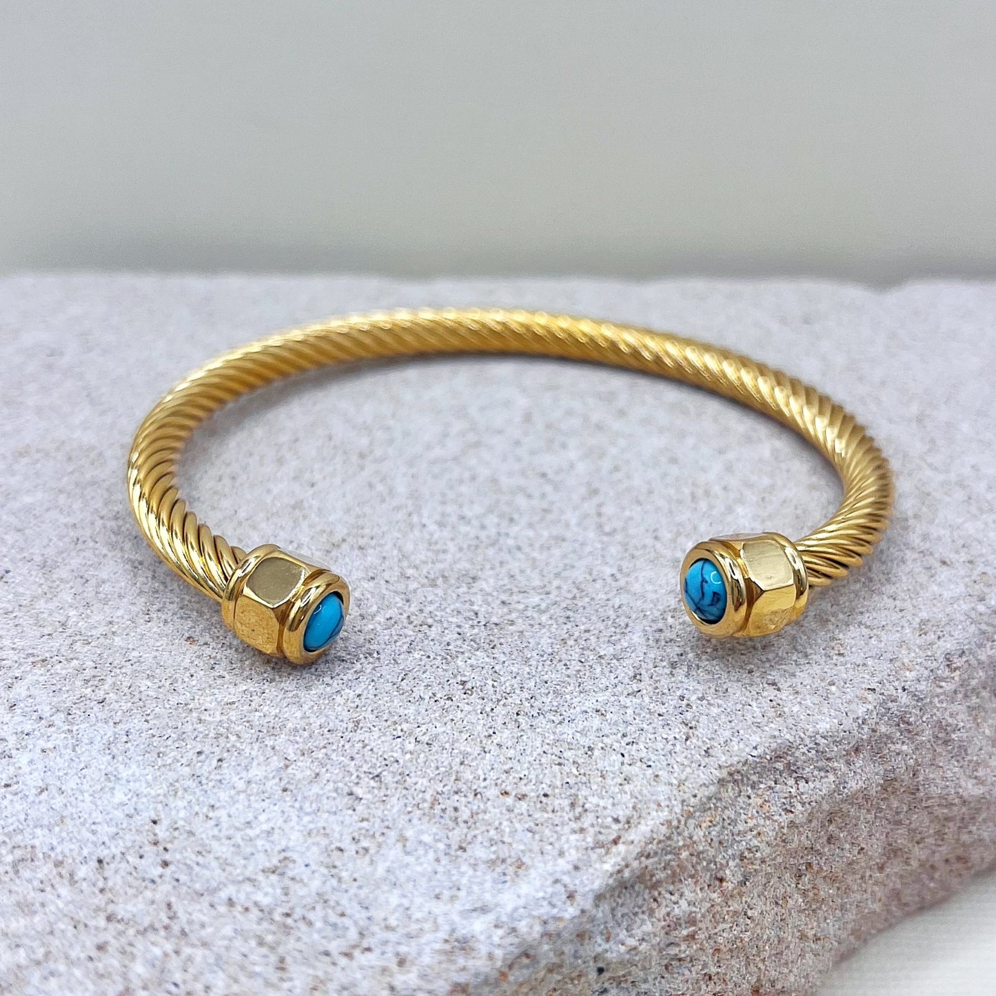 715 | DARCY CUFF | TURQUOISE BLUE