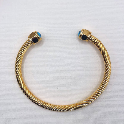 715 | DARCY CUFF | TURQUOISE BLUE