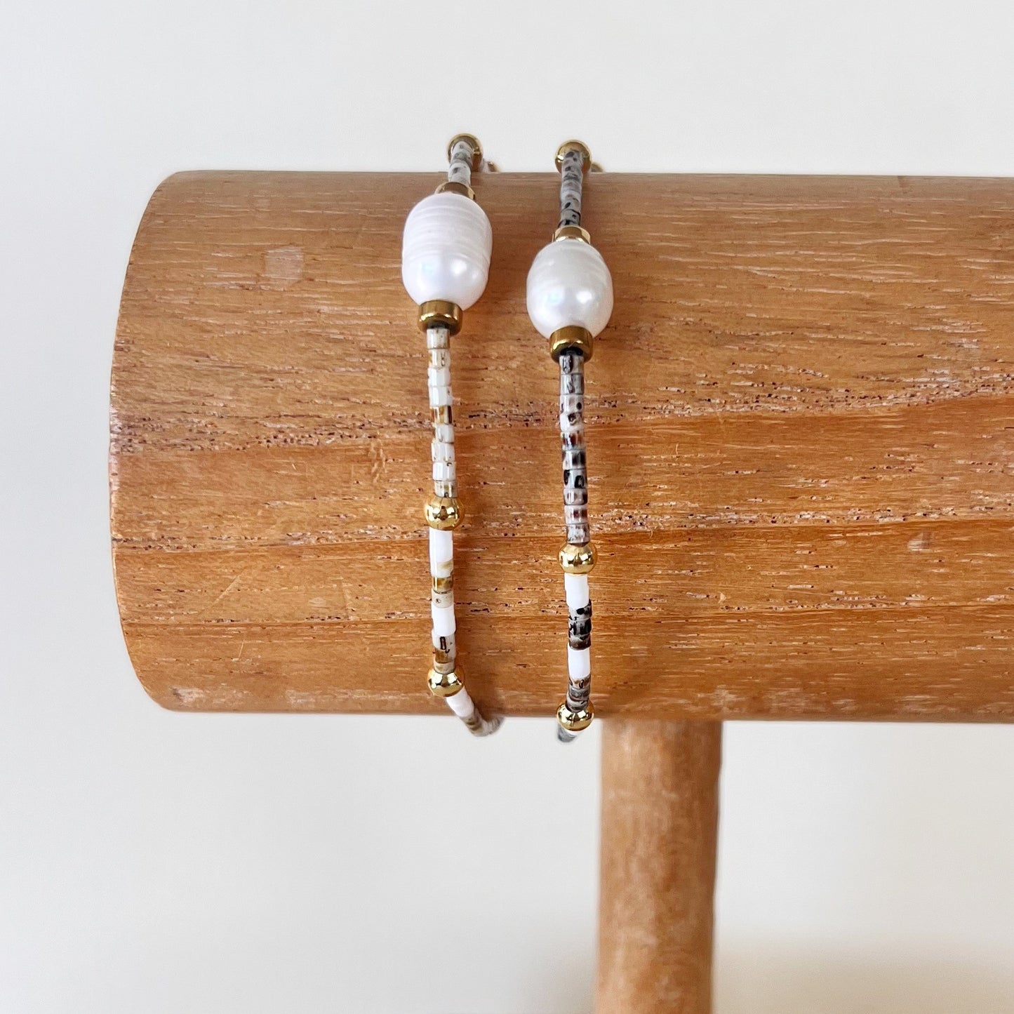 739 | DREW BEADED PEARL BRACELET DUO