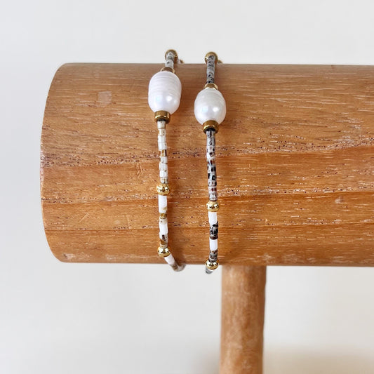 739 | DREW BEADED PEARL BRACELET DUO