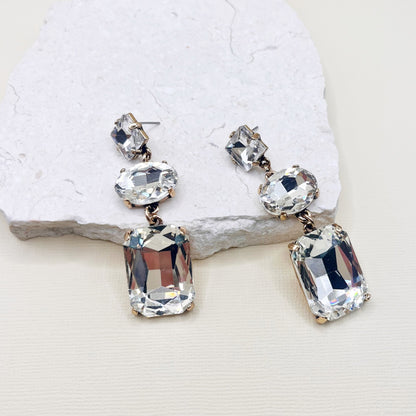 528 | ELIZABETH EARRINGS | DIAMOND WHITE