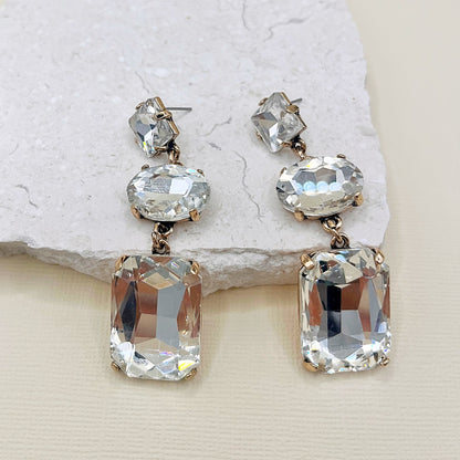 528 | ELIZABETH EARRINGS | DIAMOND WHITE