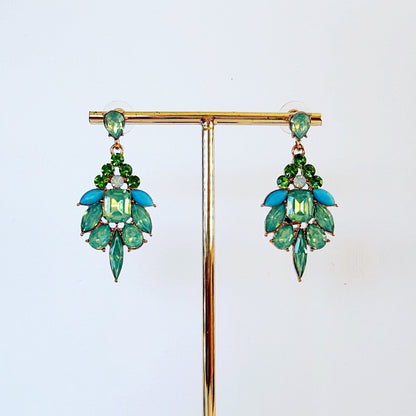 867 | ELODIE EARRINGS | PERIDOT GREEN