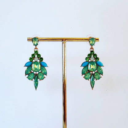 867 | ELODIE EARRINGS | PERIDOT GREEN