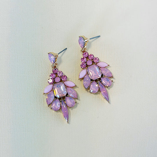 816 | ELODIE EARRINGS | DUSTY PINK