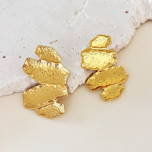 765 | EMERSON STATEMENT EARRINGS | GOLD